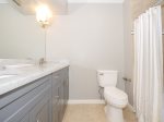 Updated Guest Bath with Shower/Tub Combo at 3 Sweet Gum Court